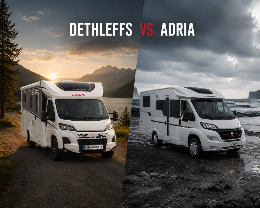 Dethleffs vs Adria 15 Dethleffs vs adria