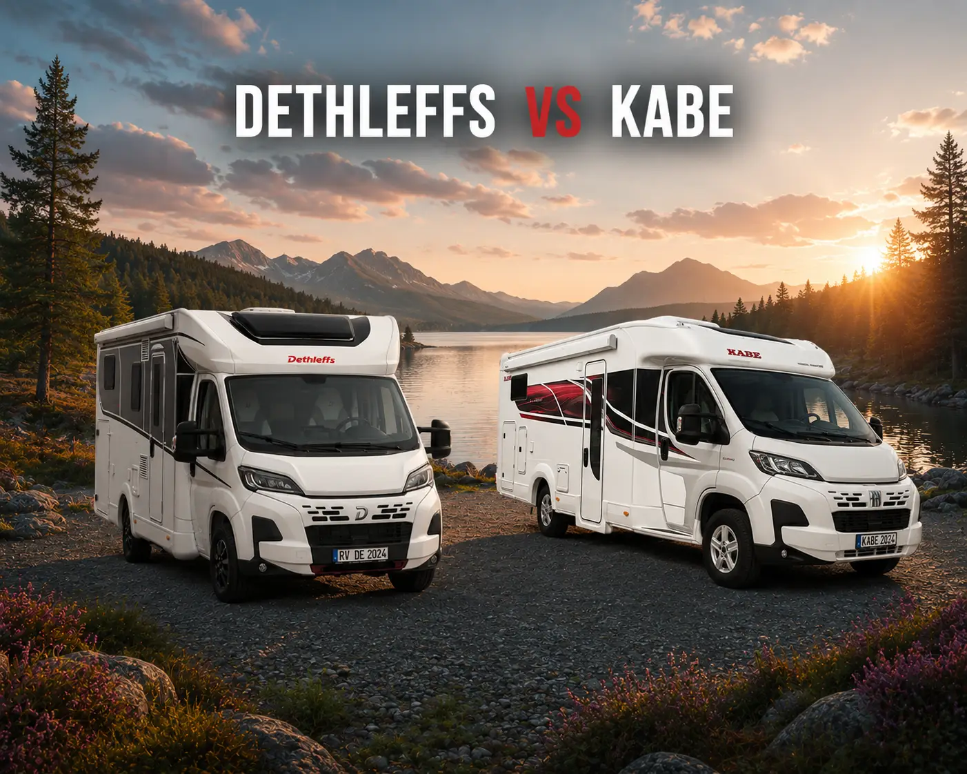 Dethleffs vs Kabe – jämförelse av husbilar