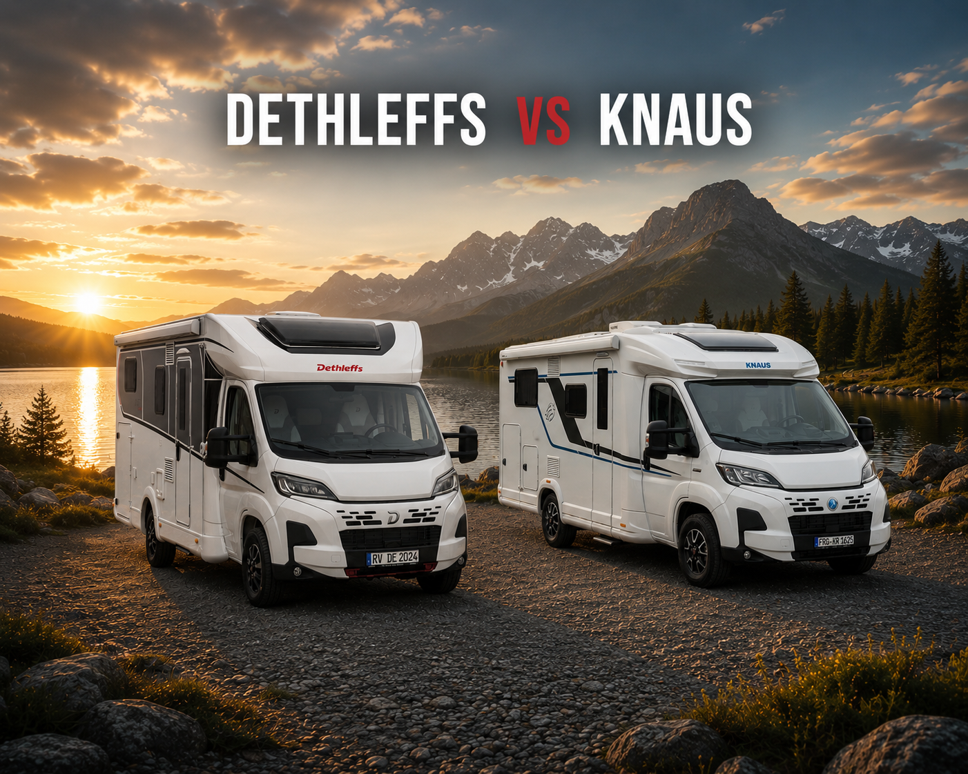 Dethleffs vs Knaus – jämförelse av husbilar