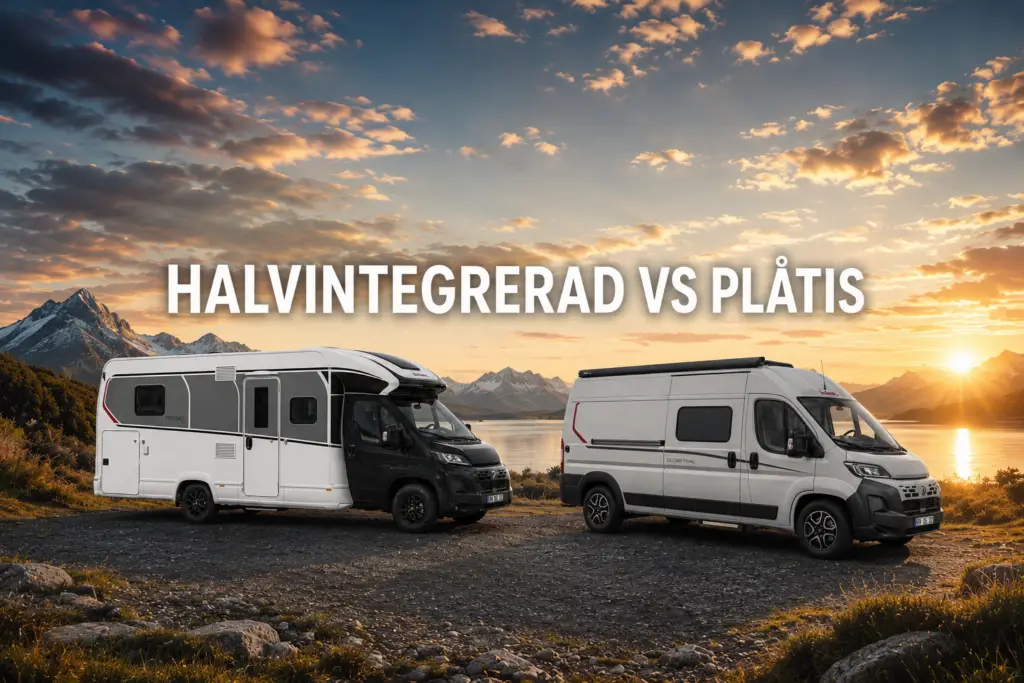 Plåtis vs halvintegrerad 9 Halvintegrerad vs plåtis-