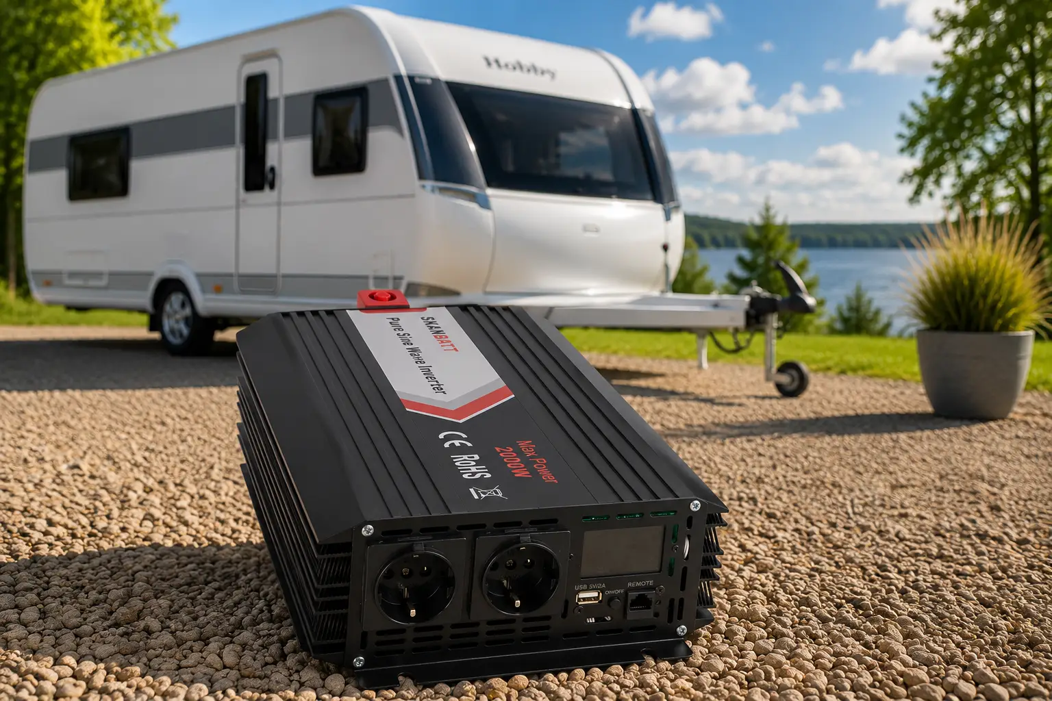 Inverter till husbil och husvagn